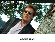 Tablet Screenshot of alan-morrison.com
